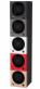 natahova pro jedny hodinky PAUL DESIGN CUBE erven - pohled 2 - www.glancshop.cz