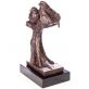 bronzov socha na mramorovm podstavci 61 - pohled 4 - www.glancshop.cz