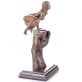 bronzov� socha na mramorov�m podstavci �ena a p�st 59 - pohled 4 - www.glancshop.cz