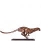 velk bronzov socha na mramorovm podstavci Panter 79 - pohled 1 - www.glancshop.cz
