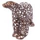 velk modern bronzov socha lednho medvda 80 - pohled 2 - www.glancshop.cz