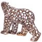 velk modern bronzov socha lednho medvda 80 - pohled 3 - www.glancshop.cz