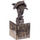 bronzov socha orel na mramorovm podstavci - pohled 3 - www.glancshop.cz