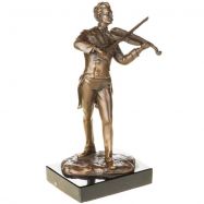 bronzov� socha na mramorov�m podstavci Johann Strauss 160