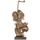 bronzov modern socha na mramorovm podstavci 129 - pohled 4 - www.glancshop.cz 