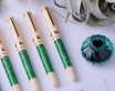 plnic pero Laban Forest se zlatm hrotem 8 - pohled 3 - www.glancshop.cz