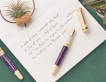 plnic pero Laban Wisteria se zlatm hrotem 14 - pohled 1 - www.glancshop.cz