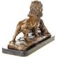 bronzov� socha na mramorov�m podstavci 73 - pohled 5 - www.glancshop.cz