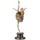 velk� bronzov� socha na mramorov�m podstavci Balerina 73 - pohled 5 - www.glancshop.cz