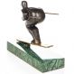 modern� bronzov� socha na mramorov�m podstavci 140 - pohled 4 - www.glancshop.cz