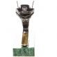 modern� bronzov� socha na mramorov�m podstavci 140 - pohled 5 - www.glancshop.cz