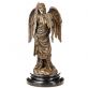 bronzov� socha na mramorov�m podstavci 171 - pohled 1 - www.glancshop.cz