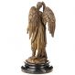 bronzov� socha na mramorov�m podstavci 171 - pohled 3 - www.glancshop.cz