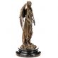 bronzov� socha na mramorov�m podstavci 171 - pohled 4 - www.glancshop.cz