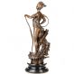 bronzov� socha na mramorov�m podstavci Diana 45 - pohled 3 - www.glancshop.cz