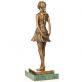 bronzov� socha na mramorov�m podstavci  Tane�nice 47 - pohled 3 - www.glancshop.cz