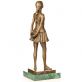 bronzov� socha na mramorov�m podstavci  Tane�nice 47 - pohled 4 - www.glancshop.cz