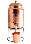 m�d�n� n�doba, karafa na vodu 5l s m�d�n�m hrnkem 1 - pohled 1 - www.glancshop.cz