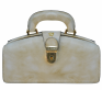 d�msk� ko�en� kabelka Pratesi Lady Brunelleschi White 2 - www.glancshop.cz