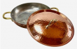 m�d�n� poc�novan� p�nev CopperGarden� pr�m�r 24cm s uchy a poklic� - pohled 1 - www.glancshop.cz
