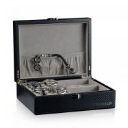 box na �tvery hodinky a drobn� �perky Dallas carbon 1