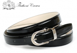 d�msk� ko�en� p�sek lakovan� ���ka 2cm Anthoni Crown 8