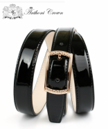 d�msk� ko�en� lakovan� p�sek ���ka 2,5cm Anthoni Crown 27