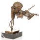 bronzov� socha na mramorov�m podstavci 170 - pohled 4 - www.glancshop.cz
