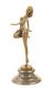 bronzov� socha na mramorov�m podstavci Tane�nice 26 - pohled 1 - www.glancshop.cz