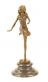 bronzov� socha na mramorov�m podstavci Tane�nice 26 - pohled 6 - www.glancshop.cz