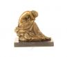 bronzov� socha na mramorov�m podstavci �ena 18 - pohled 4 - www.glancshop.cz