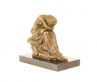 bronzov� socha na mramorov�m podstavci �ena 18 - pohled 5 - www.glancshop.cz