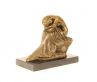 bronzov� socha na mramorov�m podstavci �ena 18 - pohled 7 - www.glancshop.cz