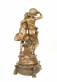 bronzov� socha Chlapec a d�vka na bronzov�m podstavci 98 - pohled 5 - www.glancshop.cz