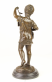 bronzov� socha na mramorov�m podstavci 166 - pohled 4 - www.glancshop.cz