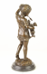 bronzov� socha na mramorov�m podstavci 166 - pohled 5 - www.glancshop.cz