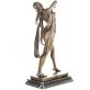 bronzov� socha na mramorov�m podstavci 163 - pohled 3 - www.glancshop.cz