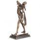 bronzov� socha na mramorov�m podstavci 163 - pohled 5 - www.glancshop.cz