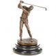 bronzov� socha na mramorov�m podstavci 164 - pohled 1 - www.glancshop.cz