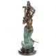 bronzov� socha na mramorov�m podstavci Mo�sk� panna 67 - pohled 4 - www.glancshop.cz