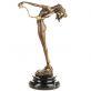 bronzov� secesn� socha Vinn� r�va 44 - pohled 1 - www.glancshop.cz