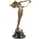 bronzov� secesn� socha Vinn� r�va 44 - pohled 4 - www.glancshop.cz