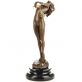 bronzov� secesn� socha Vinn� r�va 44 - pohled 5 - www.glancshop.cz