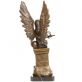bronzov� socha And�l s me�em na mramorov�m podstavci 100 - pohled 4 - www.glancshop.cz