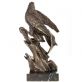bronzov� socha na mramorov�m podstavci Orel 16 - pohled 3 - www.glancshop.cz