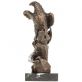 bronzov� socha na mramorov�m podstavci Orel 16 - pohled 4 - www.glancshop.cz