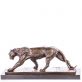 bronzov� socha Panter na mramorov�m podstavci 50 - pohled 1 - www.glancshop.cz