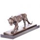 bronzov� socha Panter na mramorov�m podstavci 50 - pohled 2 - www.glancshop.cz