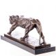 bronzov� socha Panter na mramorov�m podstavci 50 - pohled 3 - www.glancshop.cz