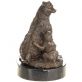 bronzov� socha na mramorov�m podstavci 65 - pohled 3 - www.glancshop.cz